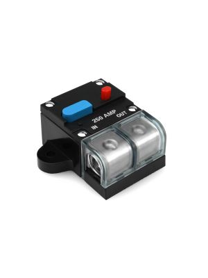 Sicherungsautomat 250A vernickelt 12 V 50/25/10mm² 0/4/8Ga