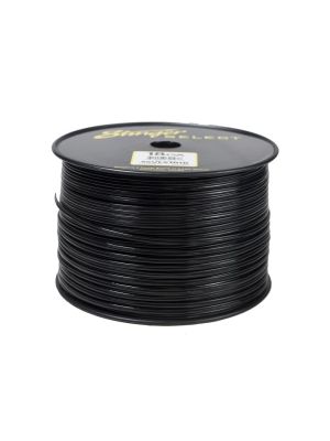 Stinger SELECT SSVLS181B Lautsprecherkabel 304,8m (1000ft) Rolle, 18GA (1mm²), CCA, matt schwarz | 0,49€/m