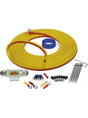 Stinger SEA4283 Marine Verstärker Anschluss-Set 80A 8GA (10mm²) 3m