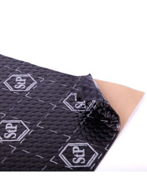 StP Black Silver Door Pack Dämm-Material Vibration 20 Sheets à 375x265mm = 1,98m², Dicke: 1,8mm