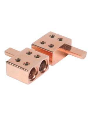 VIBE CLDIPC-V7 50mm² Dual Verstärker Terminal Adapter für 2x 50mm², aus 100% OFC-Kupfer