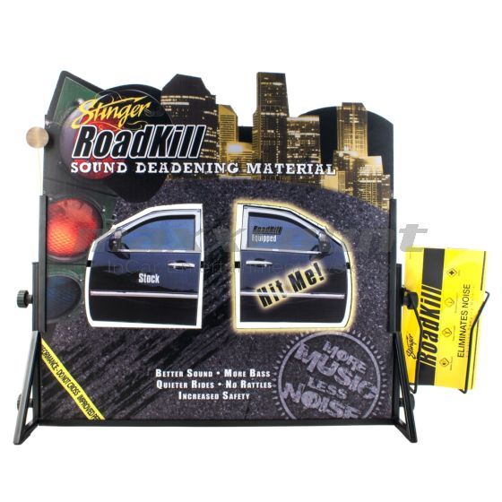 Stinger SGM9 Roadkill POS Demo Display "Hit me"