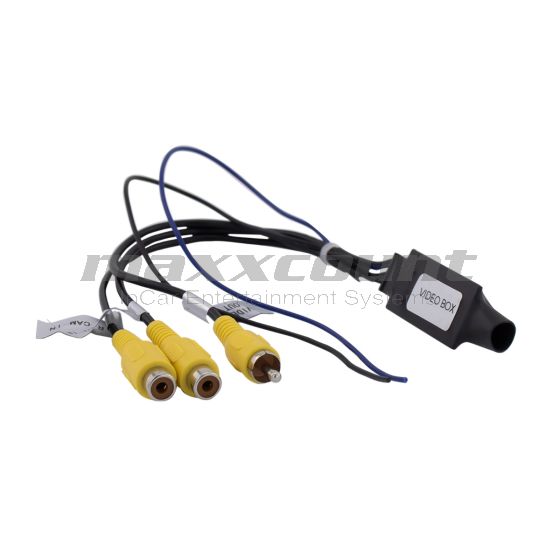 Dynavin DVN-V2 2x Video Cinch-Switch: Y-Adapter mit Umschalt-Automatik