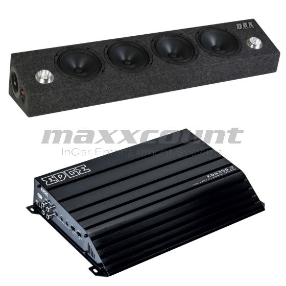 EDGE Bundle: Pro-Audio-Gehäuse EDGE EDBXPROBOX-E9 + EDGE EDA350.2-E7 2-Kanal Class A/B Verstärker